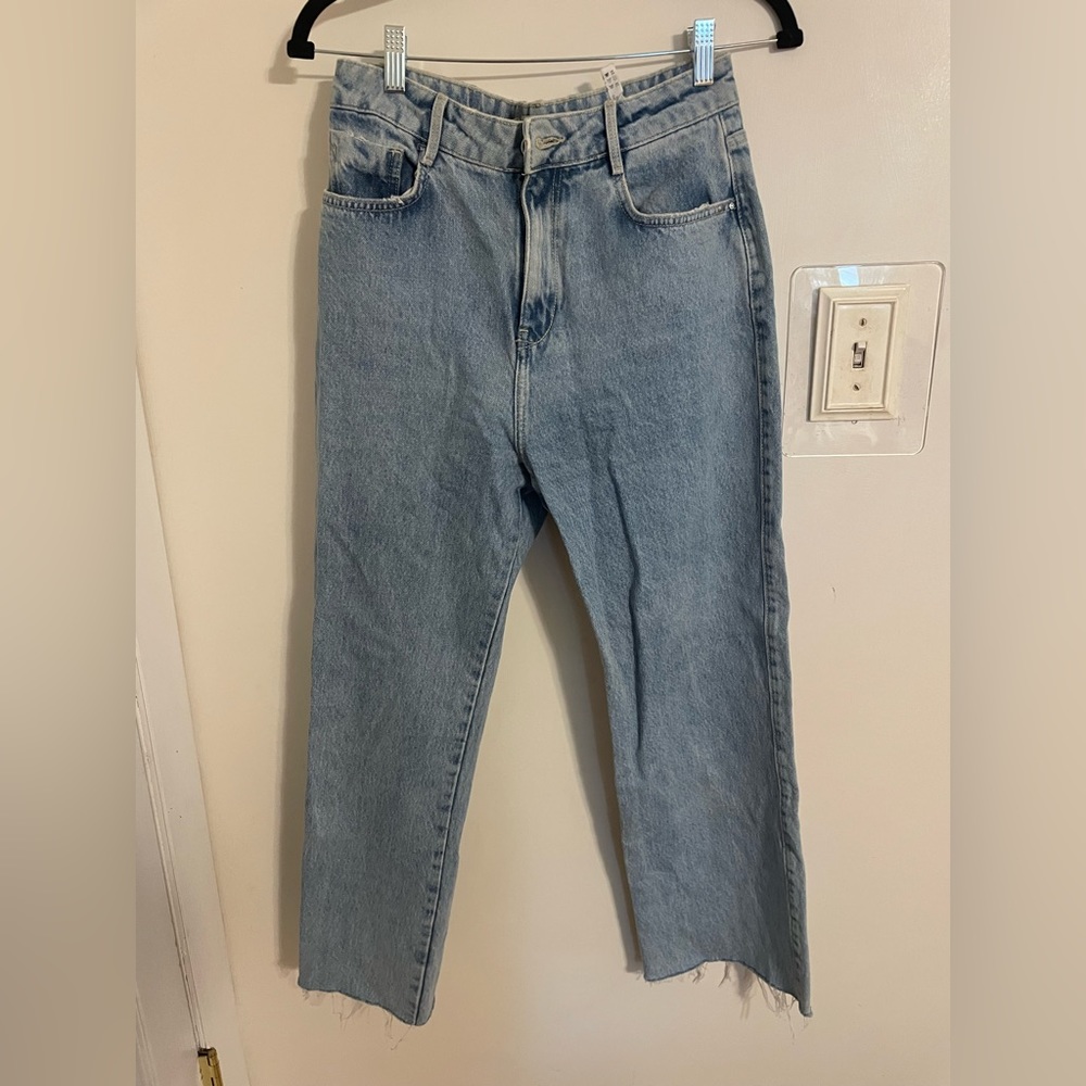 Zara light wash jeans